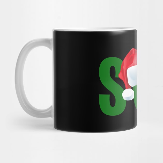 Son | Family Member Santa Hat | Christmas Gift Idea by MerchMadness